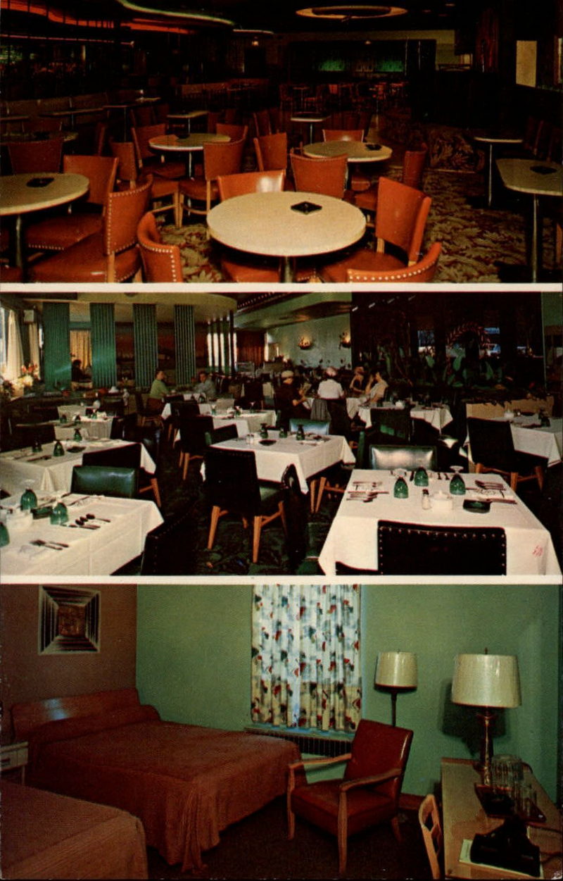 Del Mar Hotel - Vintage Postcard (newer photo)